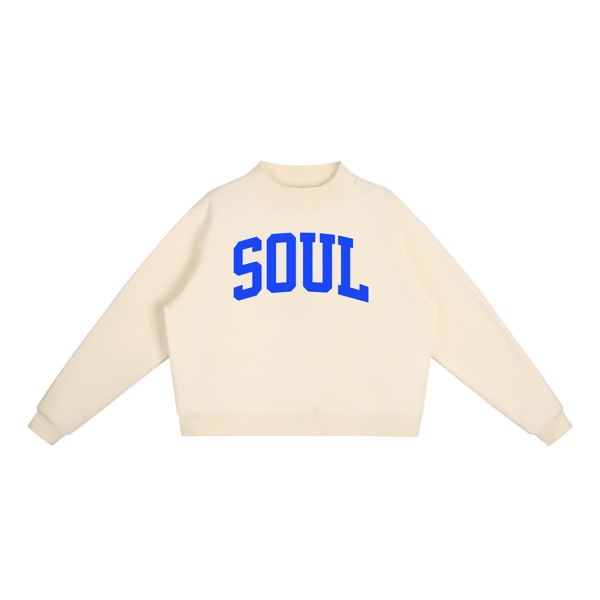 Adult Mock Neck Crewneck