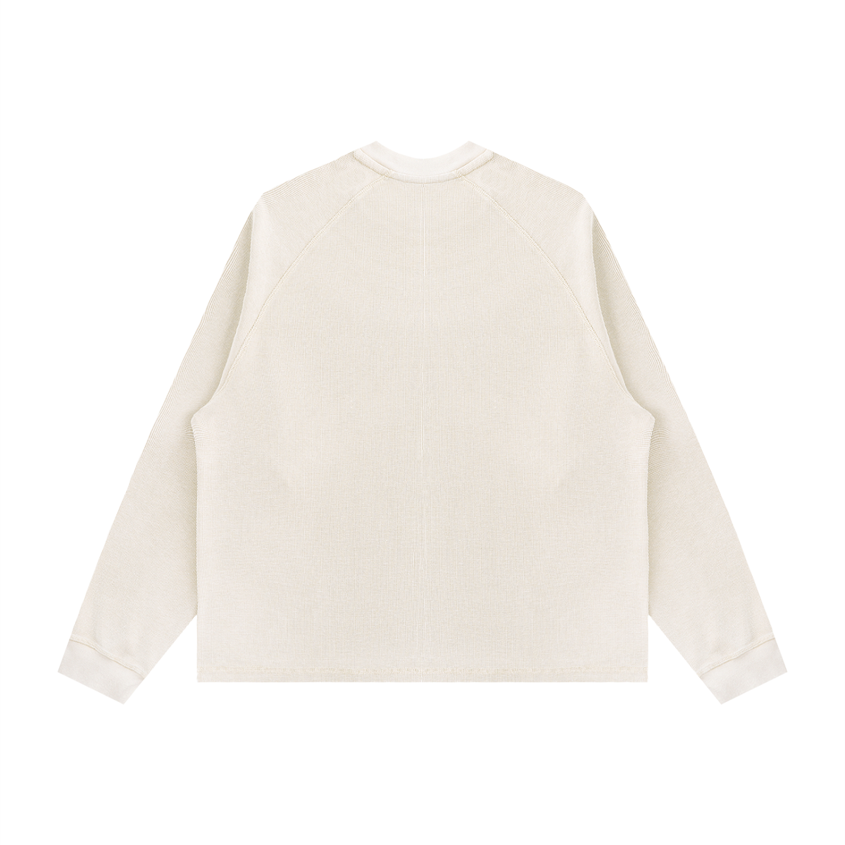 Adult Waffle Knit Long Sleeve