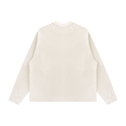 Adult Waffle Knit Long Sleeve